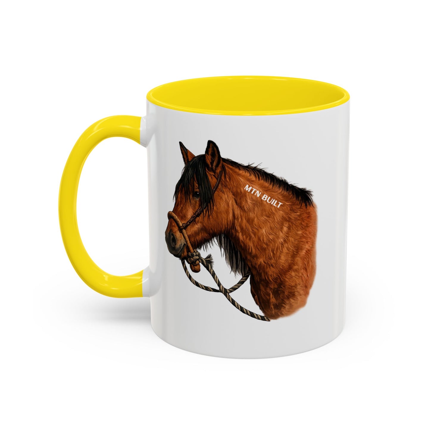 MTN BUILT Mustang Mug | Accent Coffee Mug 11/15oz