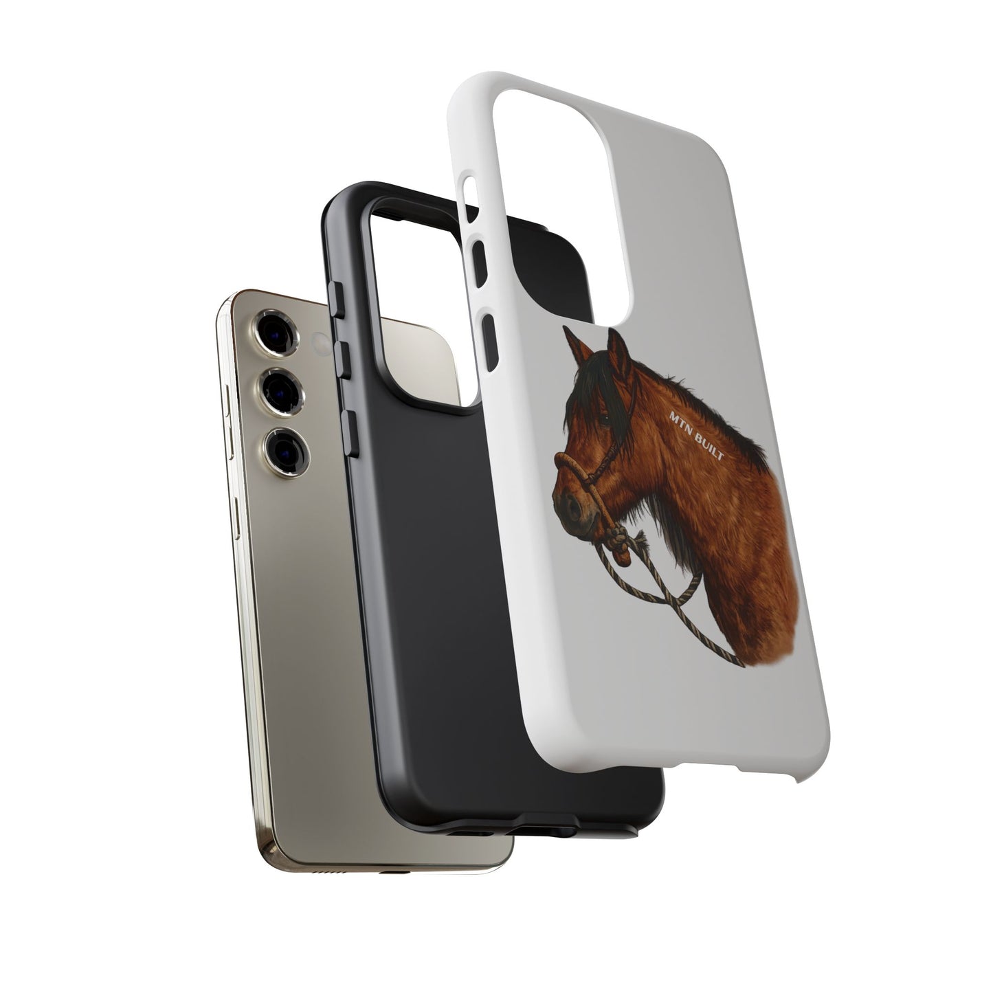 MTN BUILT Mustang phone case | Wild Horse Illustration