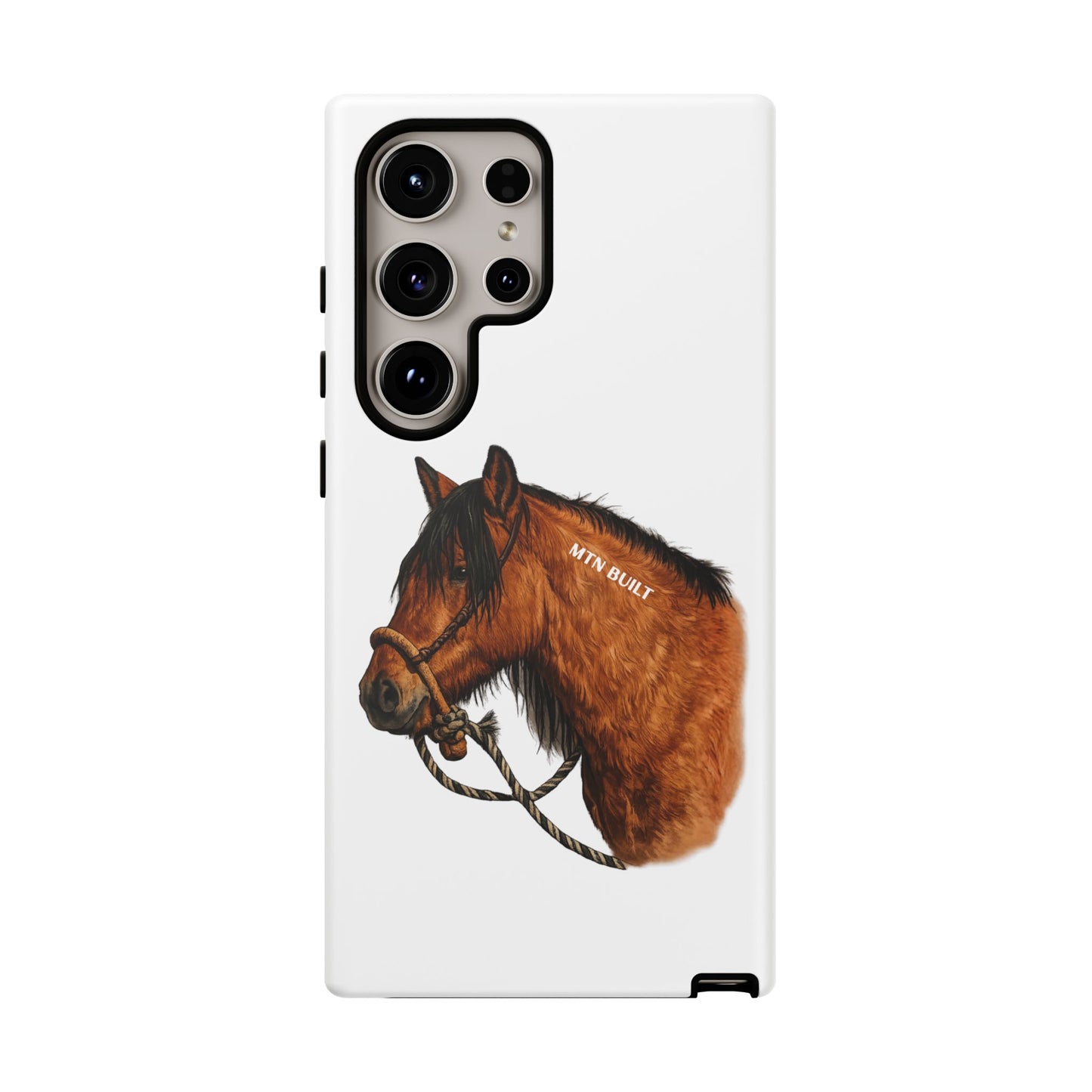 MTN BUILT Mustang phone case | Wild Horse Illustration