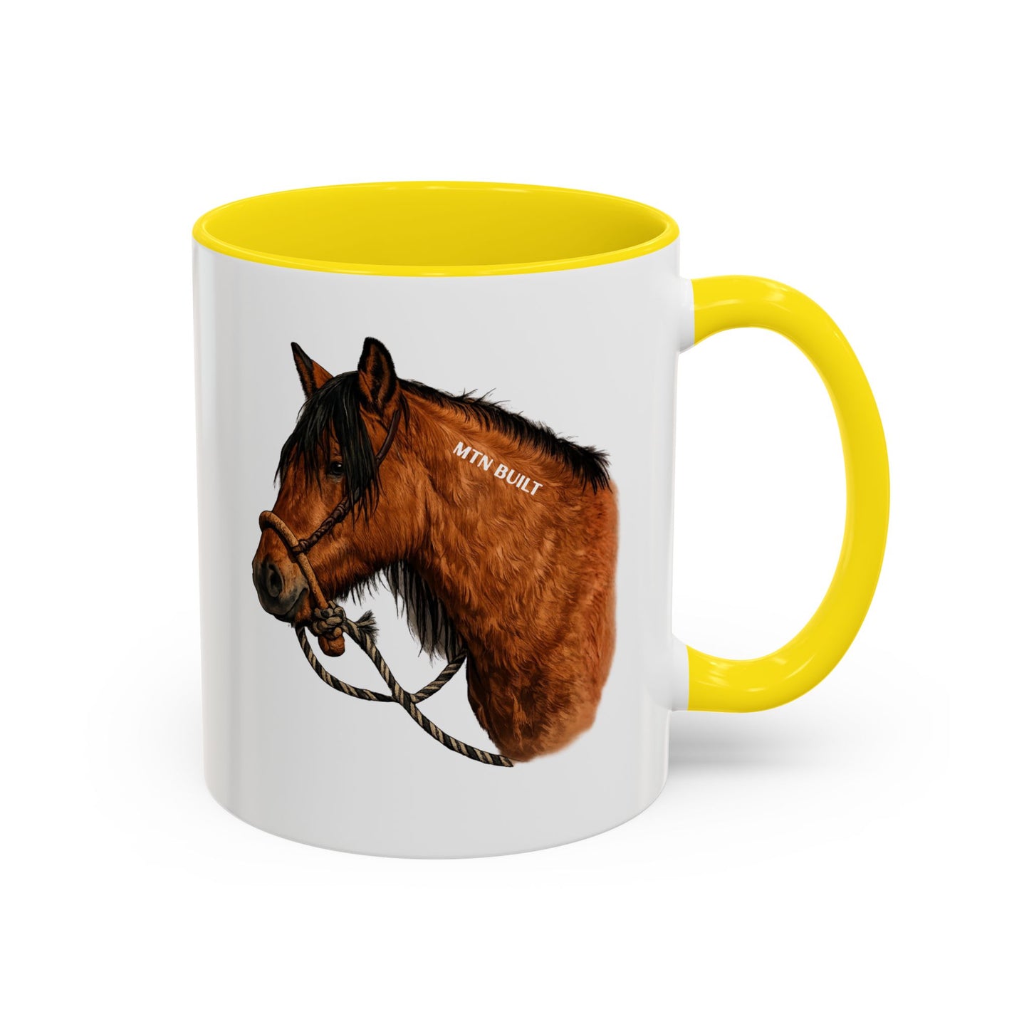 MTN BUILT Mustang Mug | Accent Coffee Mug 11/15oz