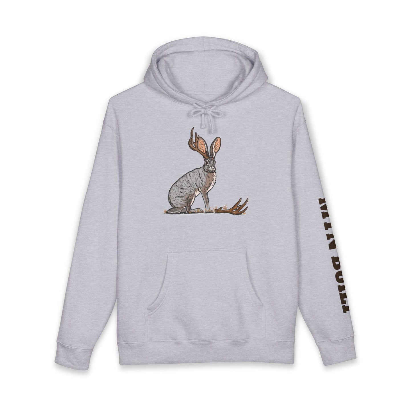 Jackalope Shed Buck | Heavyweight Hooded Sweatshirt
