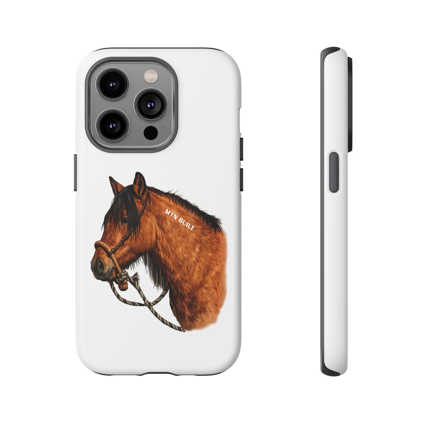 MTN BUILT Mustang phone case | Wild Horse Illustration