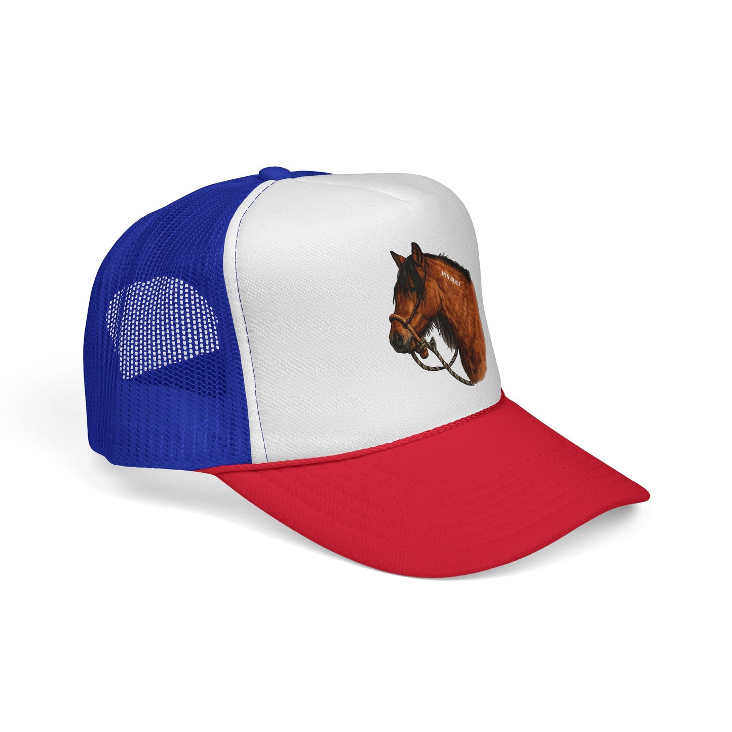 Mustang Horse Trucker Cap | Equestrian Western Mesh Hat