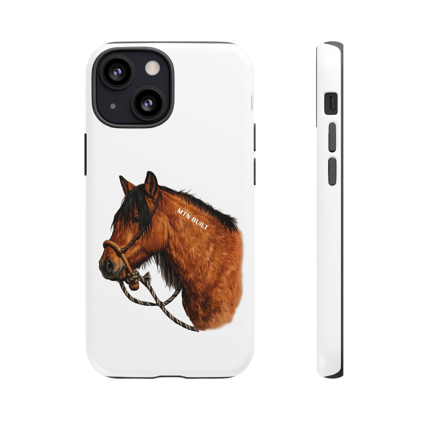 MTN BUILT Mustang phone case | Wild Horse Illustration