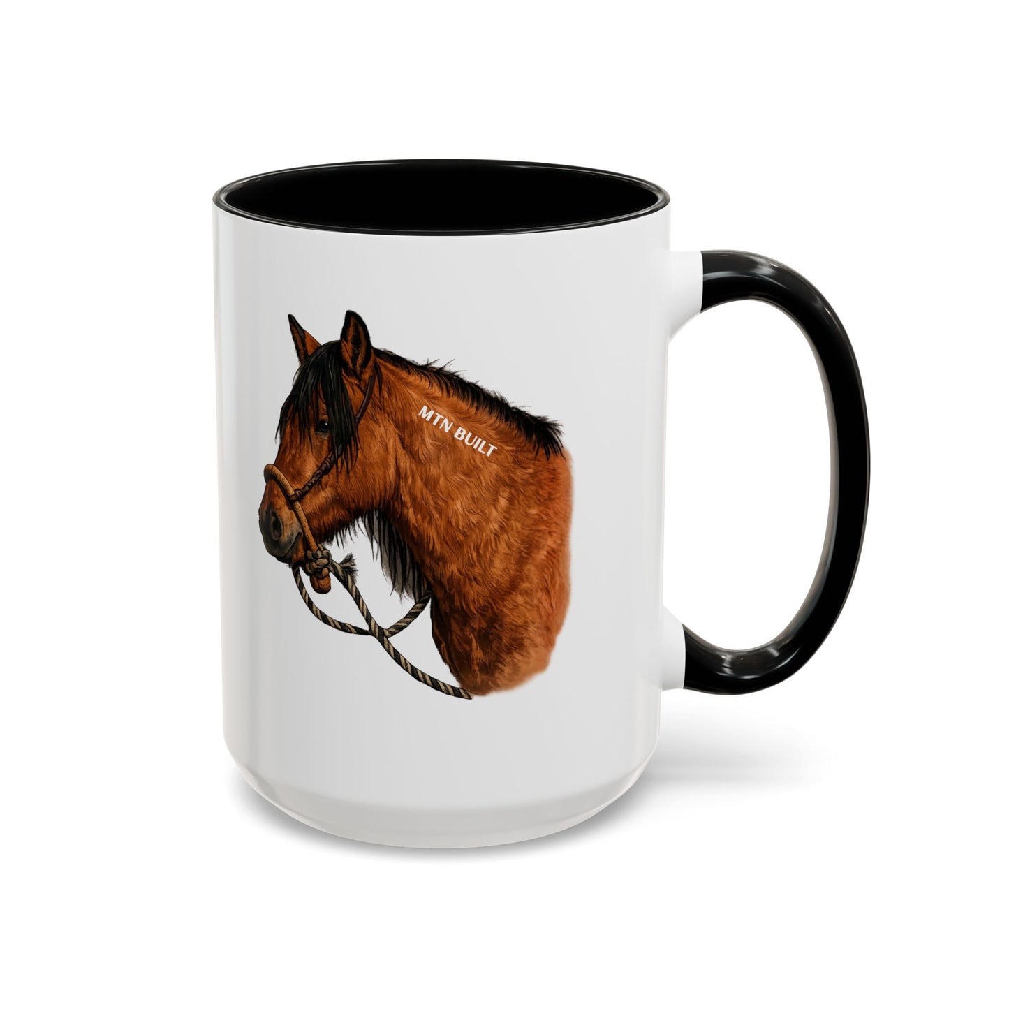 MTN BUILT Mustang Mug | Accent Coffee Mug 11/15oz