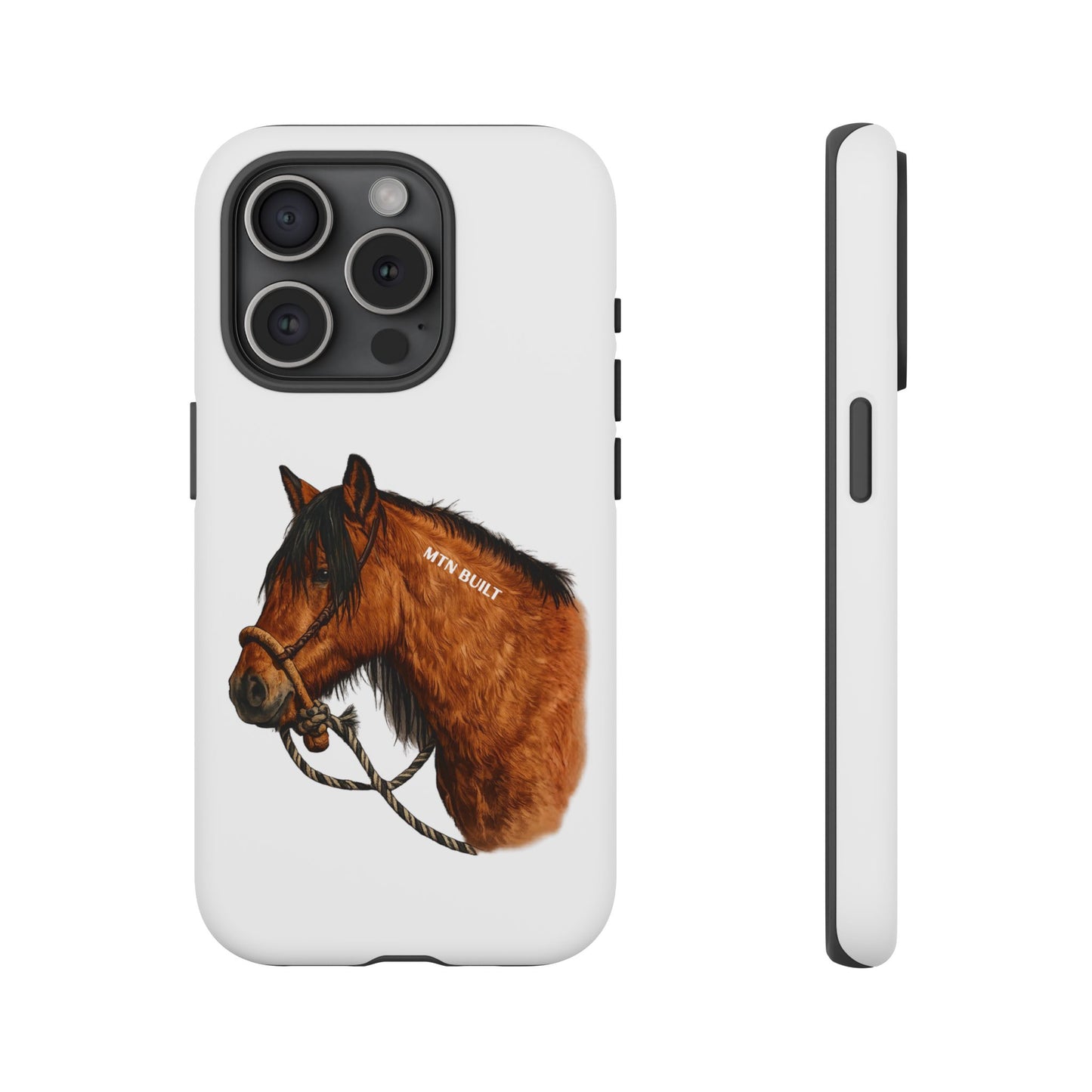 MTN BUILT Mustang phone case | Wild Horse Illustration