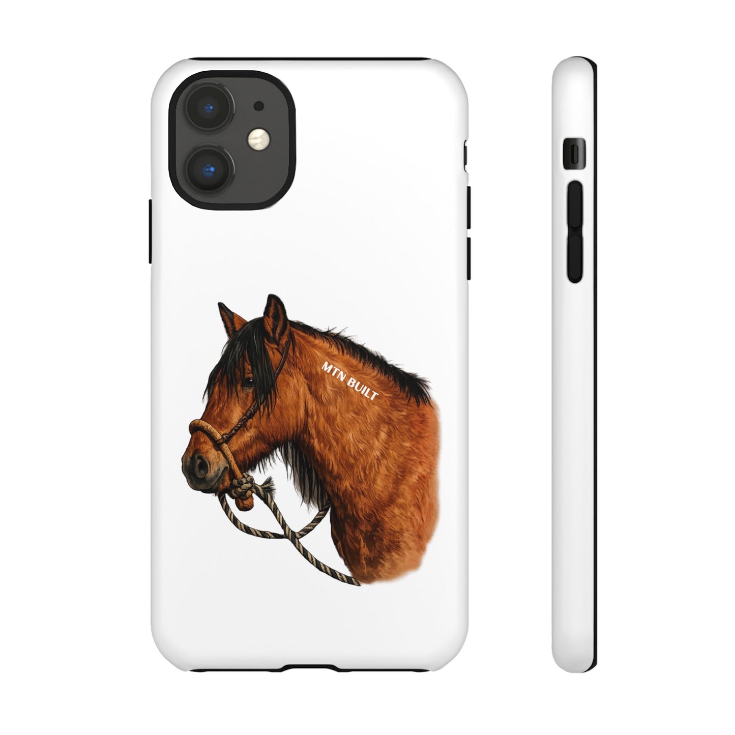 MTN BUILT Mustang phone case | Wild Horse Illustration