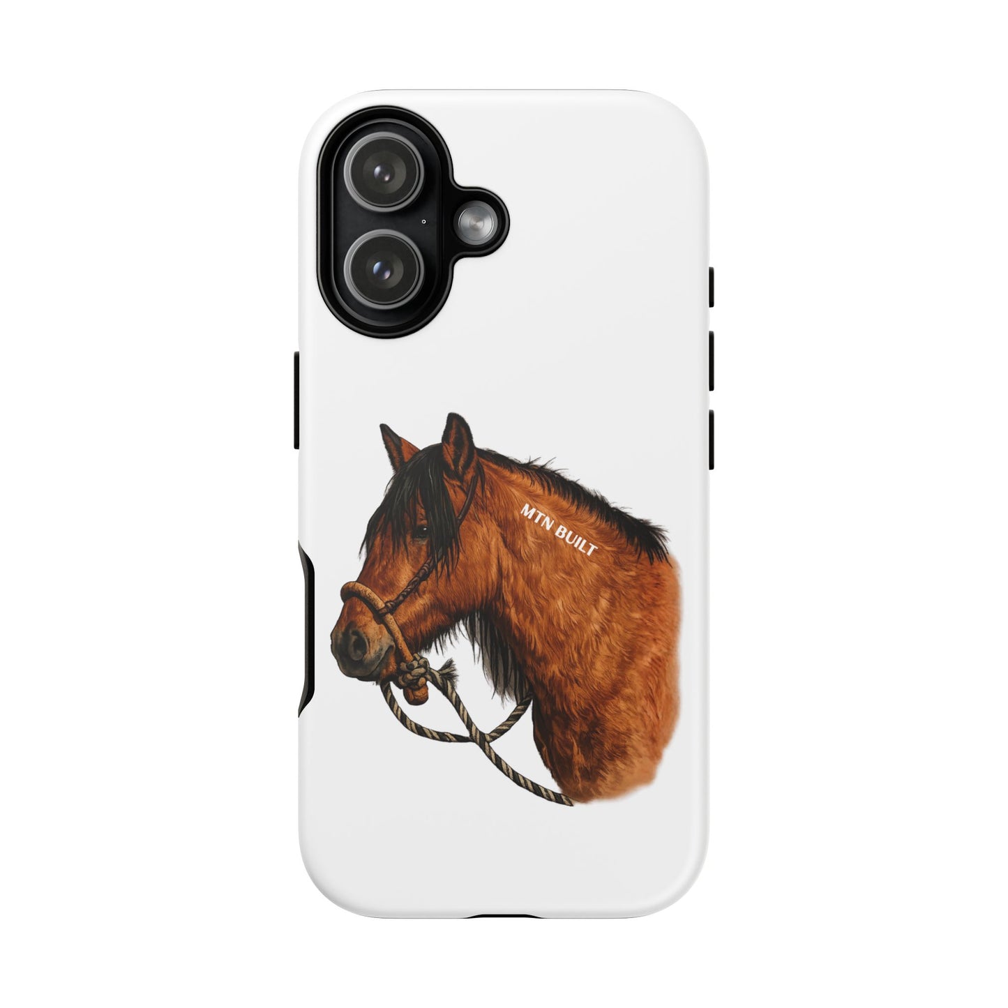 MTN BUILT Mustang phone case | Wild Horse Illustration