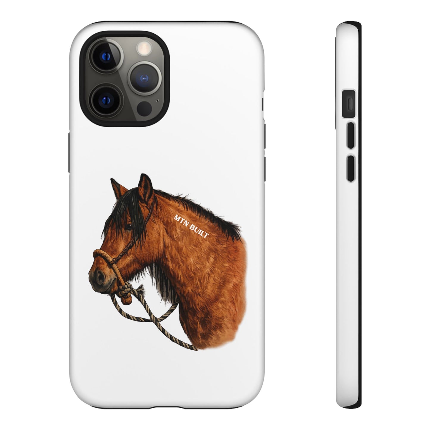 MTN BUILT Mustang phone case | Wild Horse Illustration