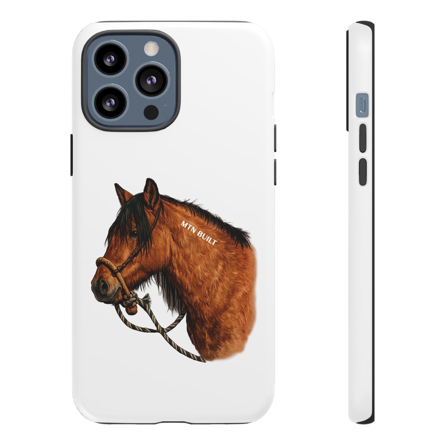 MTN BUILT Mustang phone case | Wild Horse Illustration
