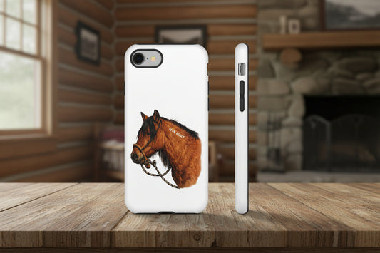 MTN BUILT Mustang phone case | Wild Horse Illustration
