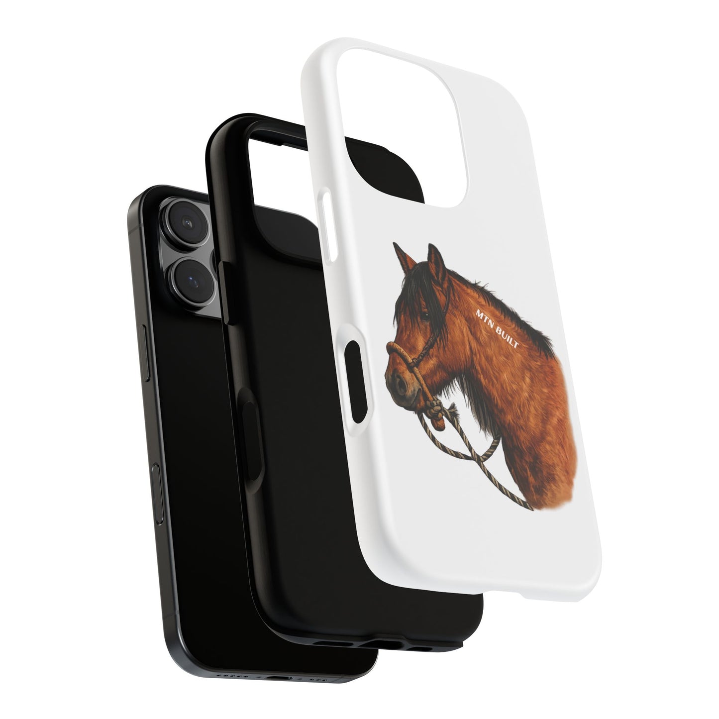 MTN BUILT Mustang phone case | Wild Horse Illustration