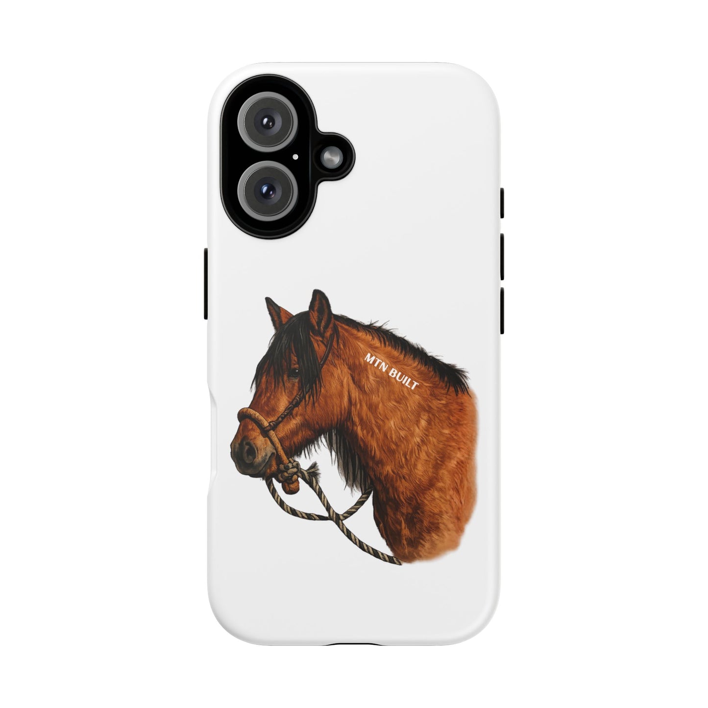 MTN BUILT Mustang phone case | Wild Horse Illustration