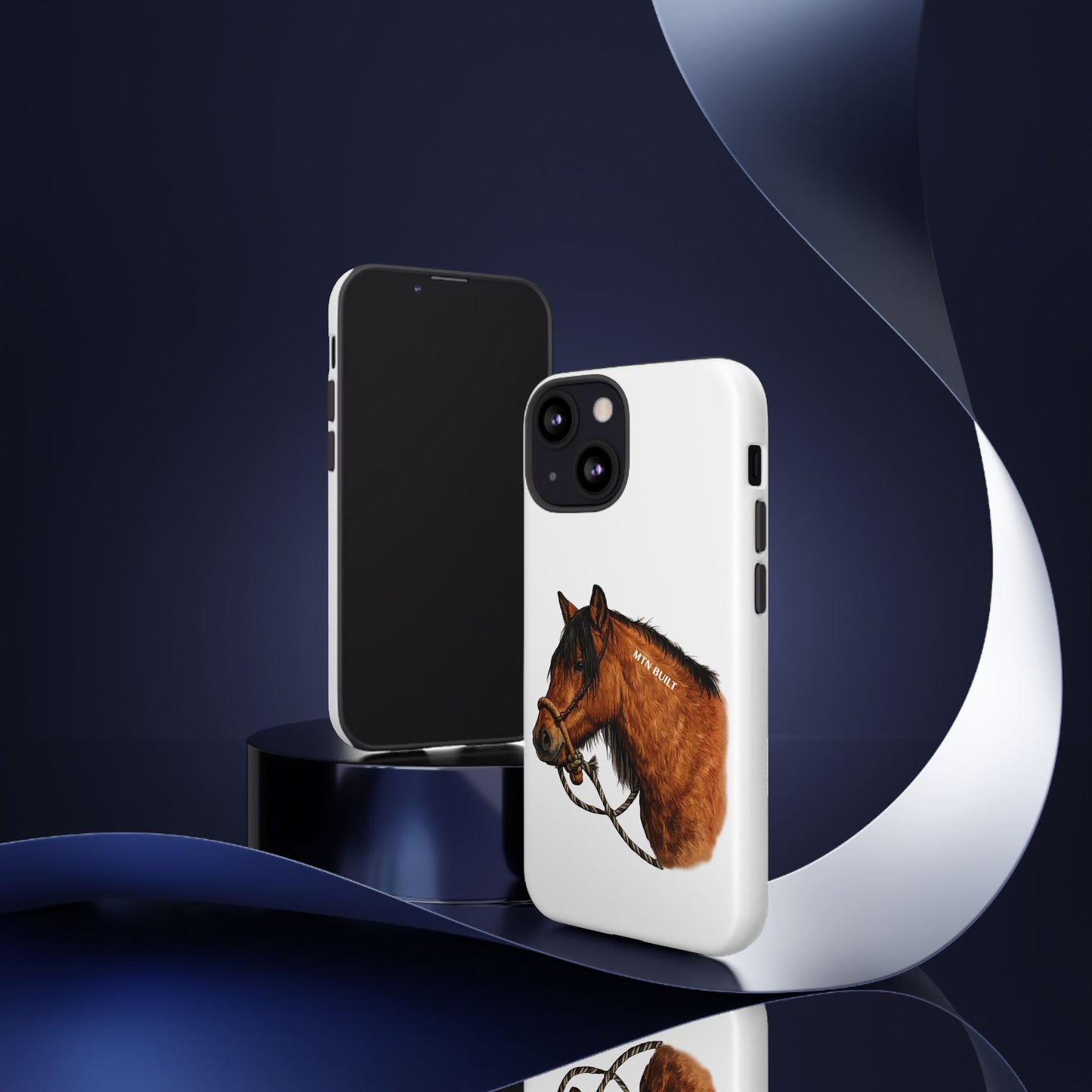 MTN BUILT Mustang phone case | Wild Horse Illustration