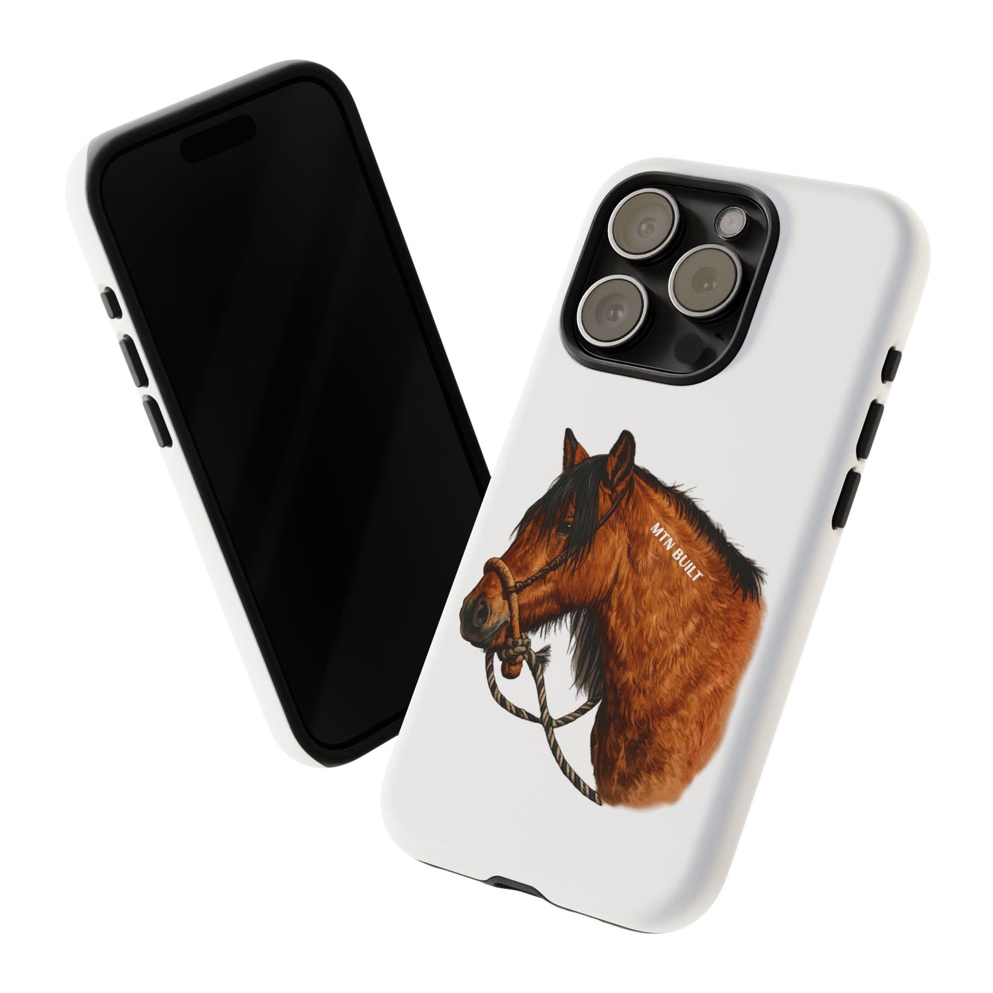 MTN BUILT Mustang phone case | Wild Horse Illustration