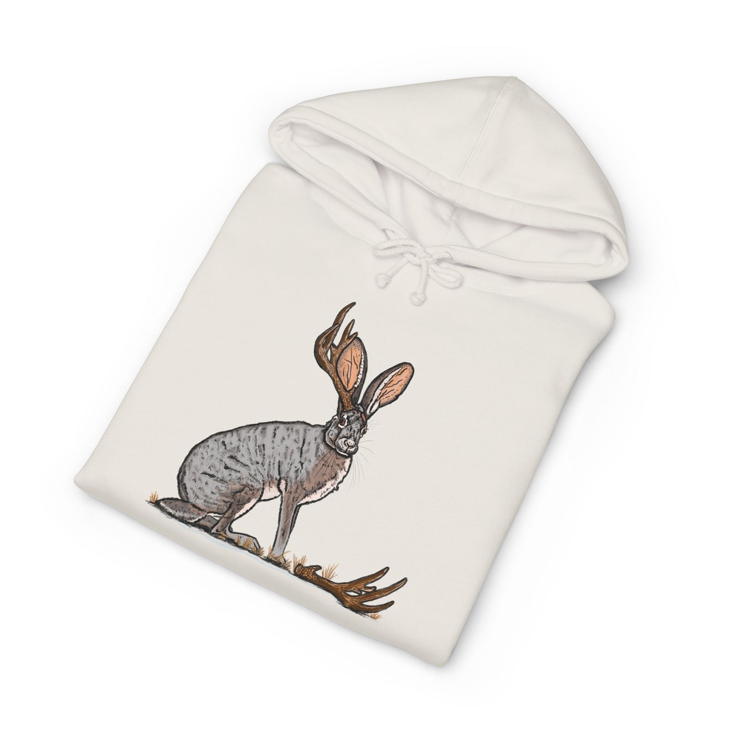 Jackalope Shed Buck | Heavyweight Hooded Sweatshirt
