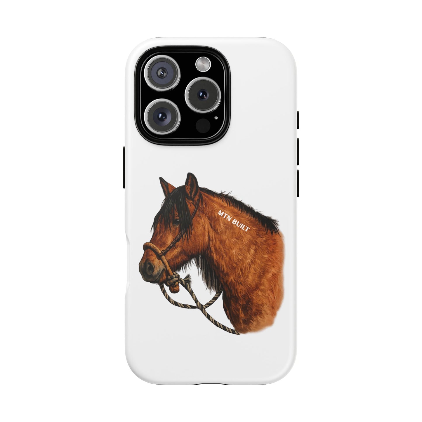 MTN BUILT Mustang phone case | Wild Horse Illustration