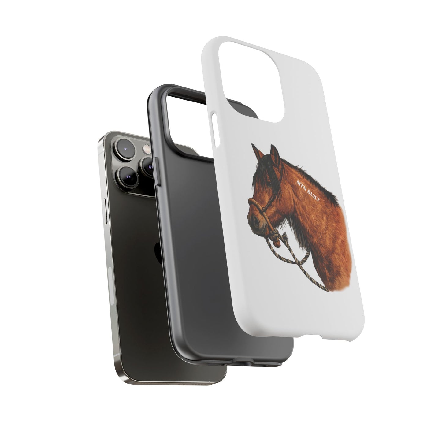MTN BUILT Mustang phone case | Wild Horse Illustration