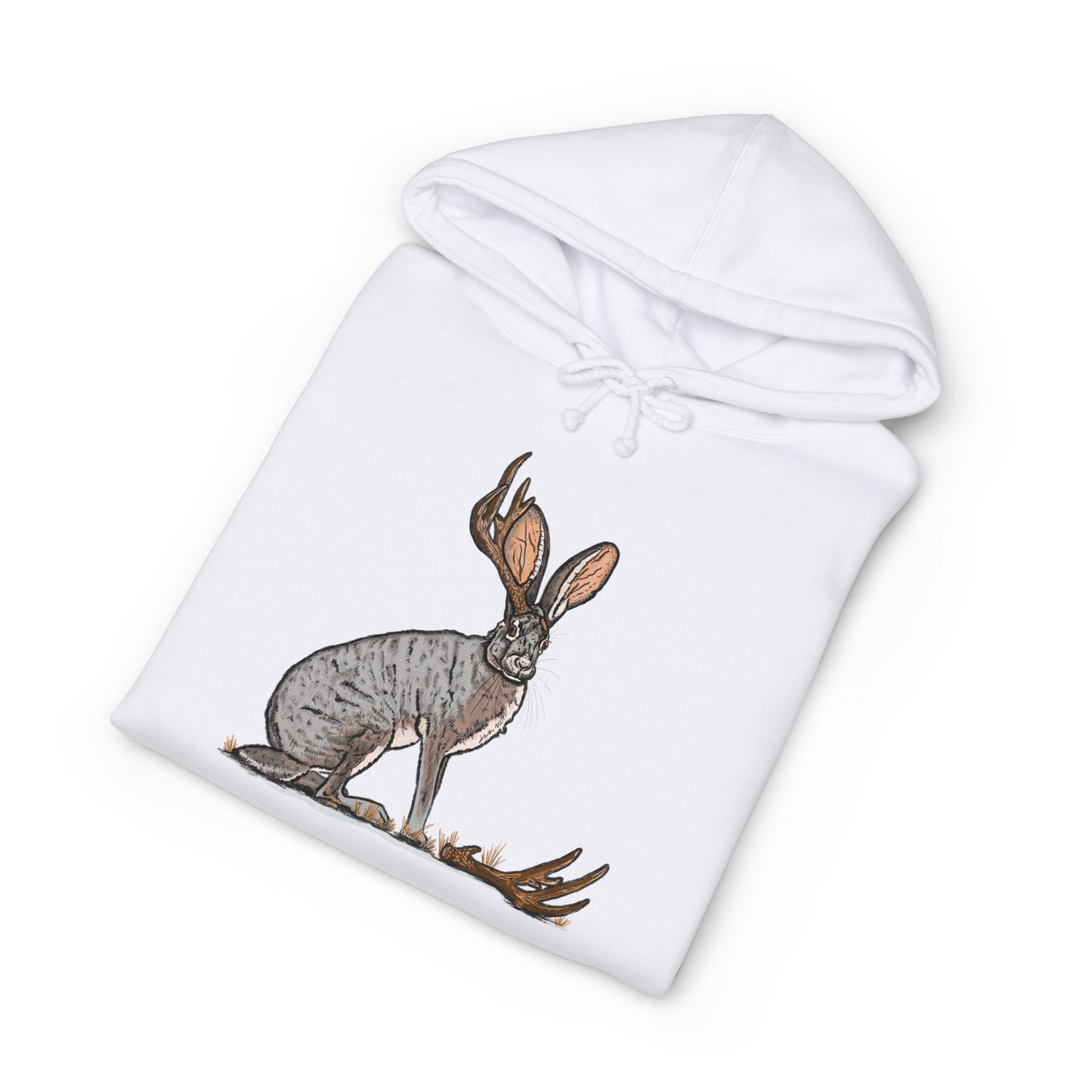 Jackalope Shed Buck | Heavyweight Hooded Sweatshirt
