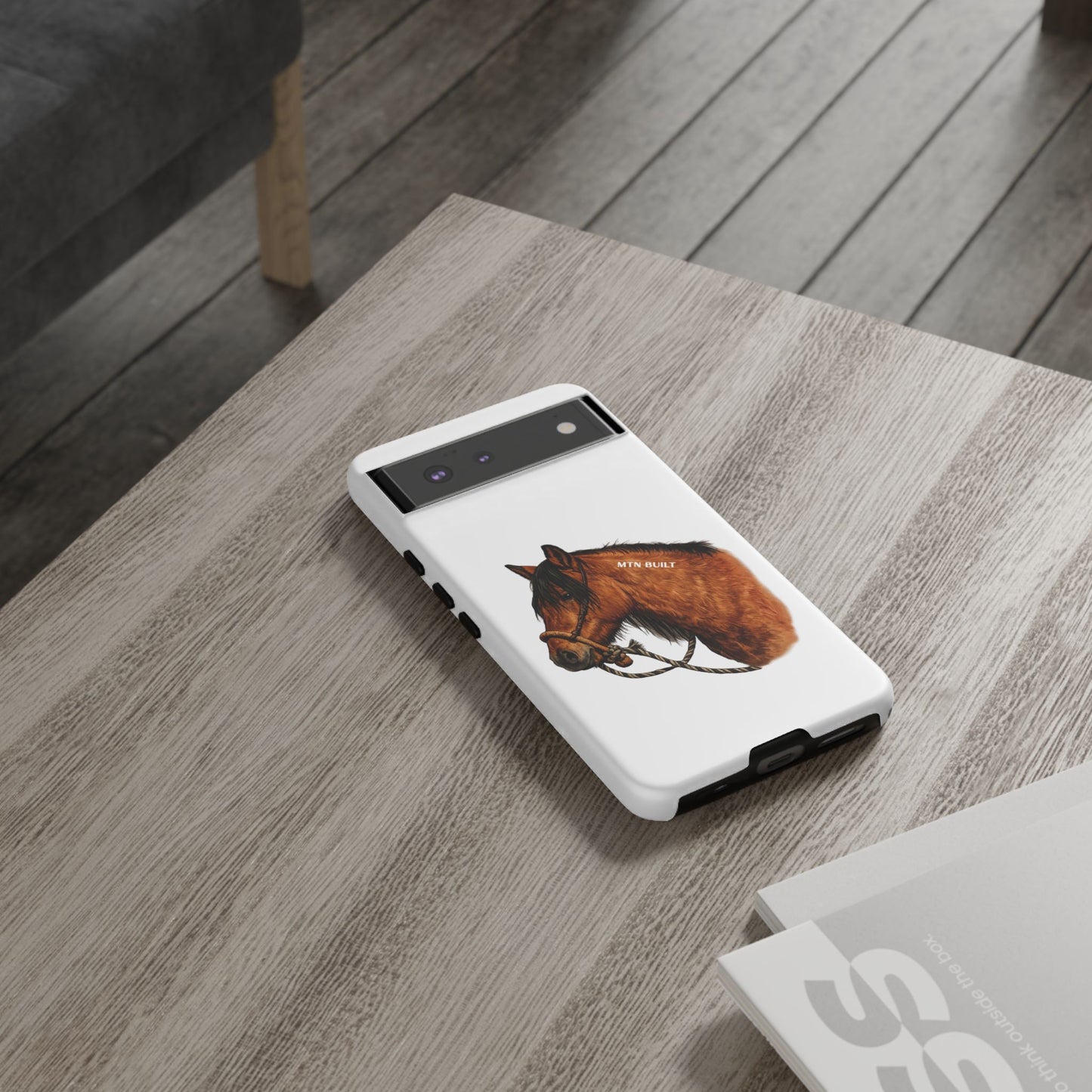 MTN BUILT Mustang phone case | Wild Horse Illustration