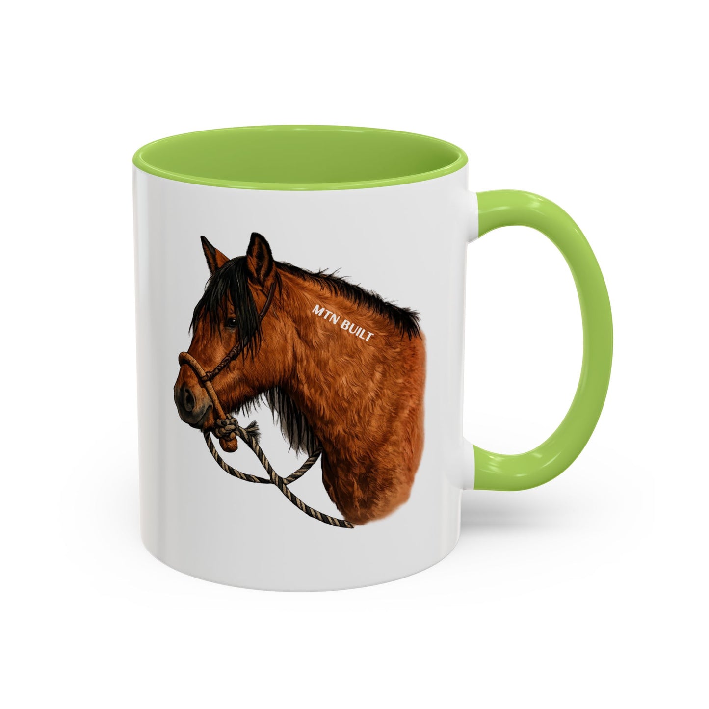 MTN BUILT Mustang Mug | Accent Coffee Mug 11/15oz