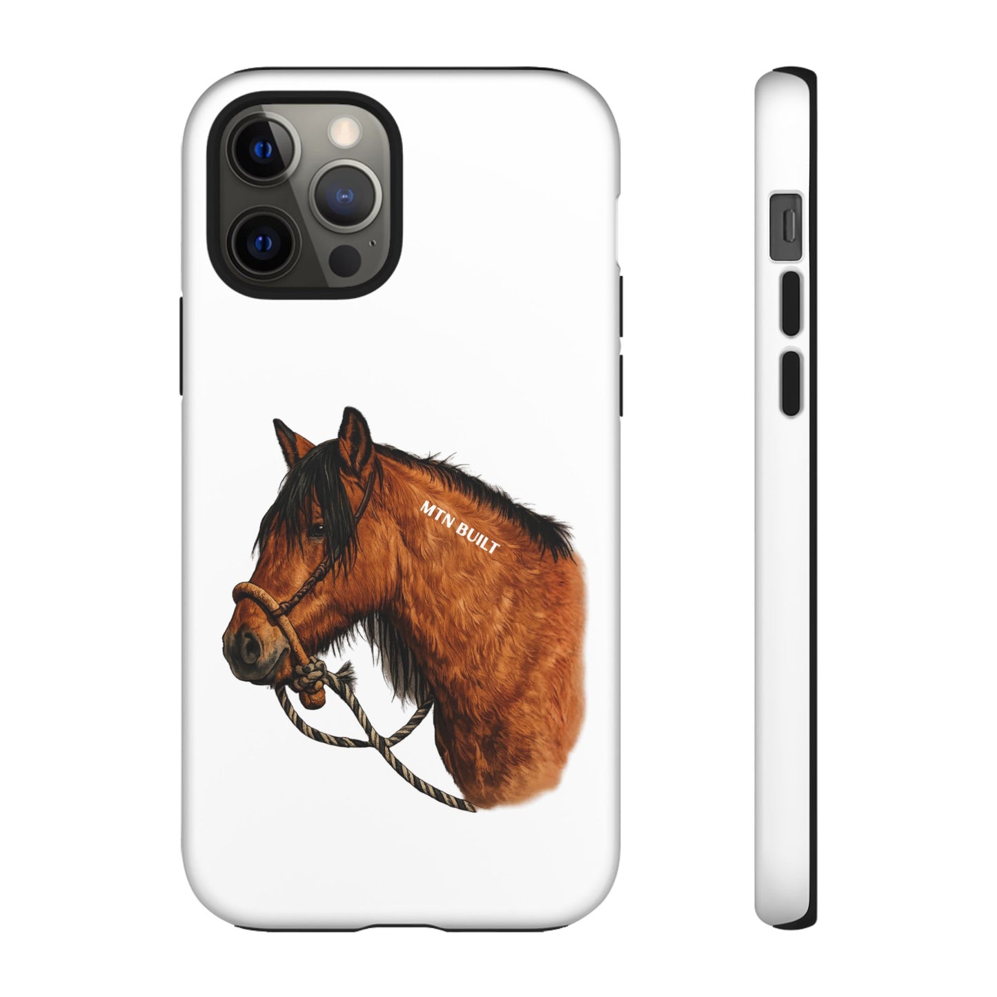 MTN BUILT Mustang phone case | Wild Horse Illustration