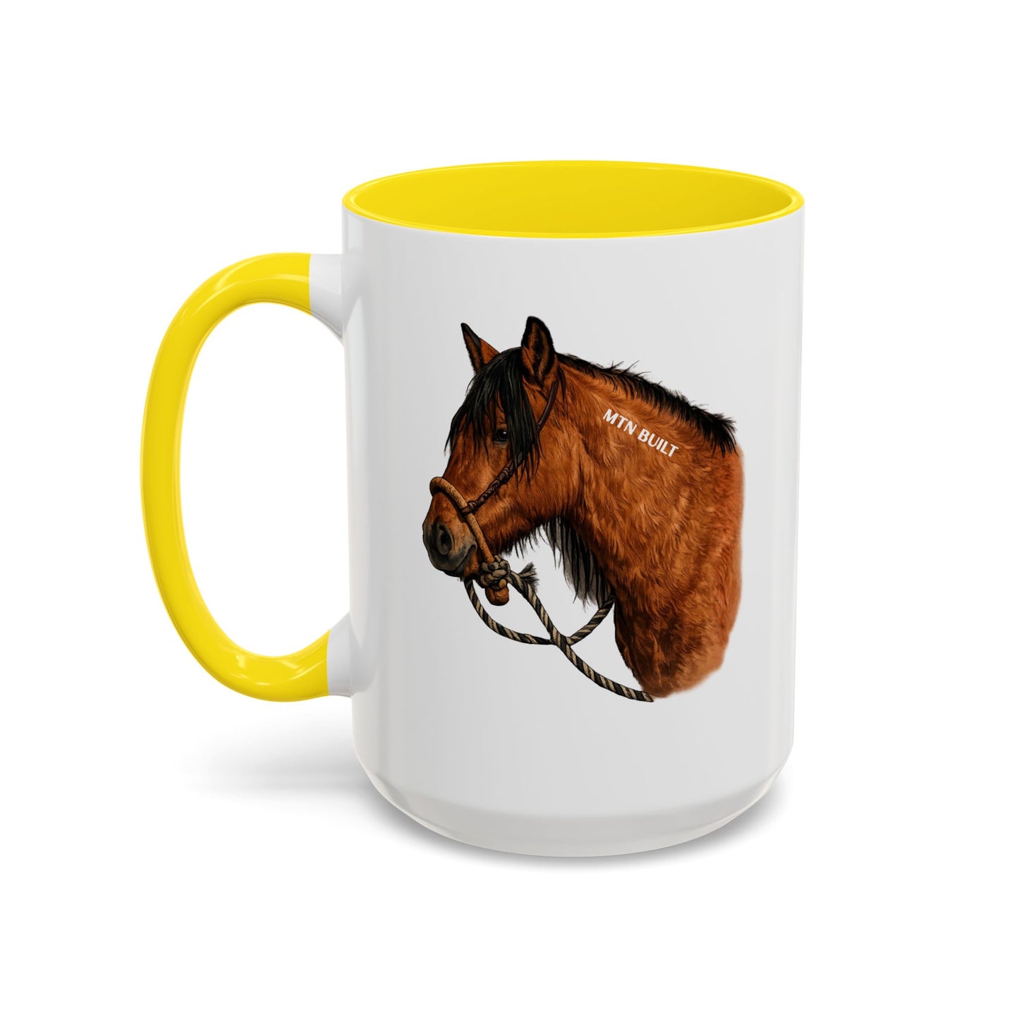 MTN BUILT Mustang Mug | Accent Coffee Mug 11/15oz