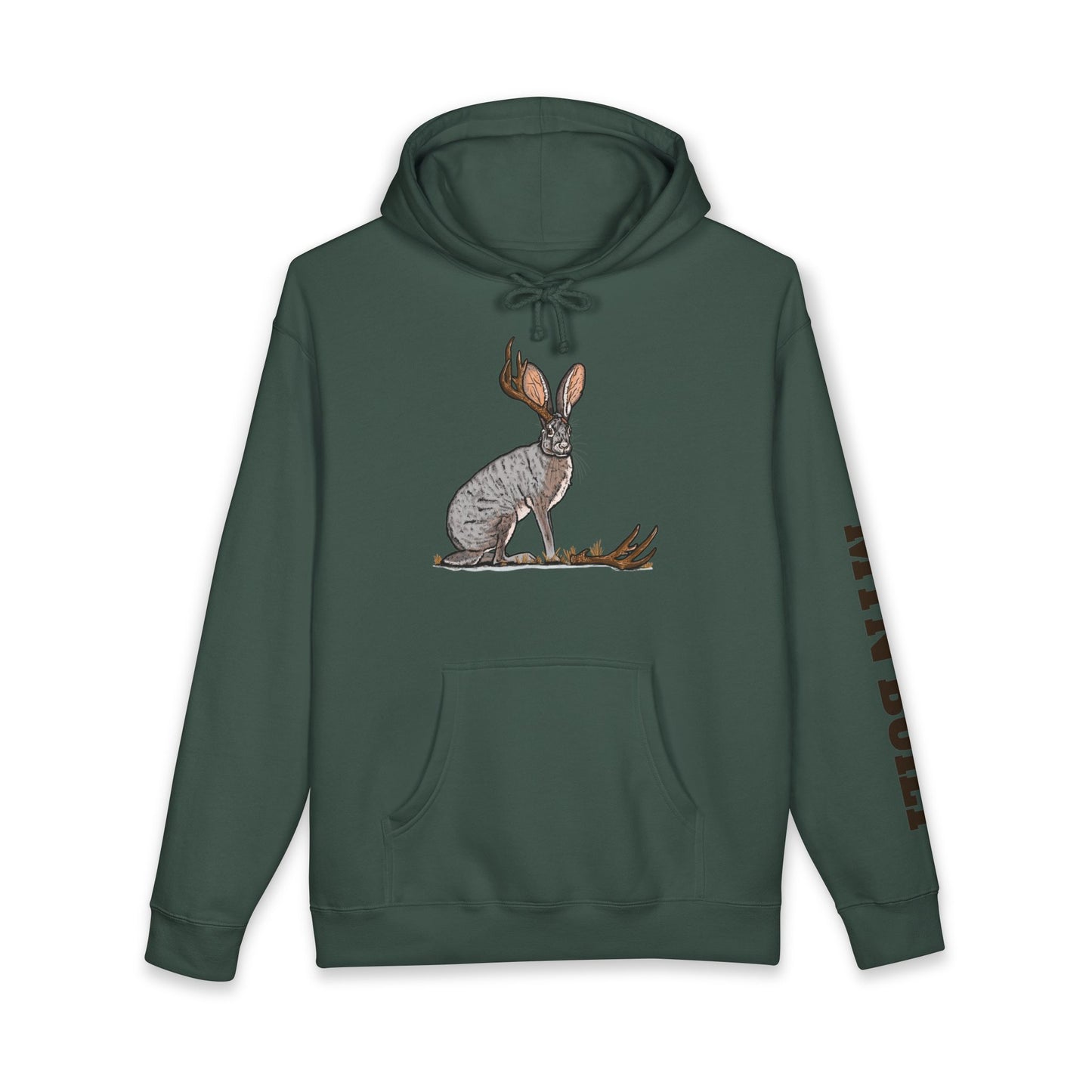 Jackalope Shed Buck | Heavyweight Hooded Sweatshirt