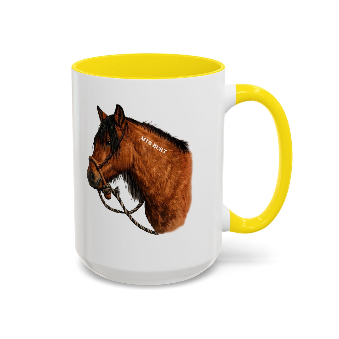 MTN BUILT Mustang Mug | Accent Coffee Mug 11/15oz