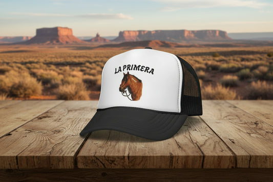 "La Primera" Mustang Horse Trucker Cap – Western Mesh Hat