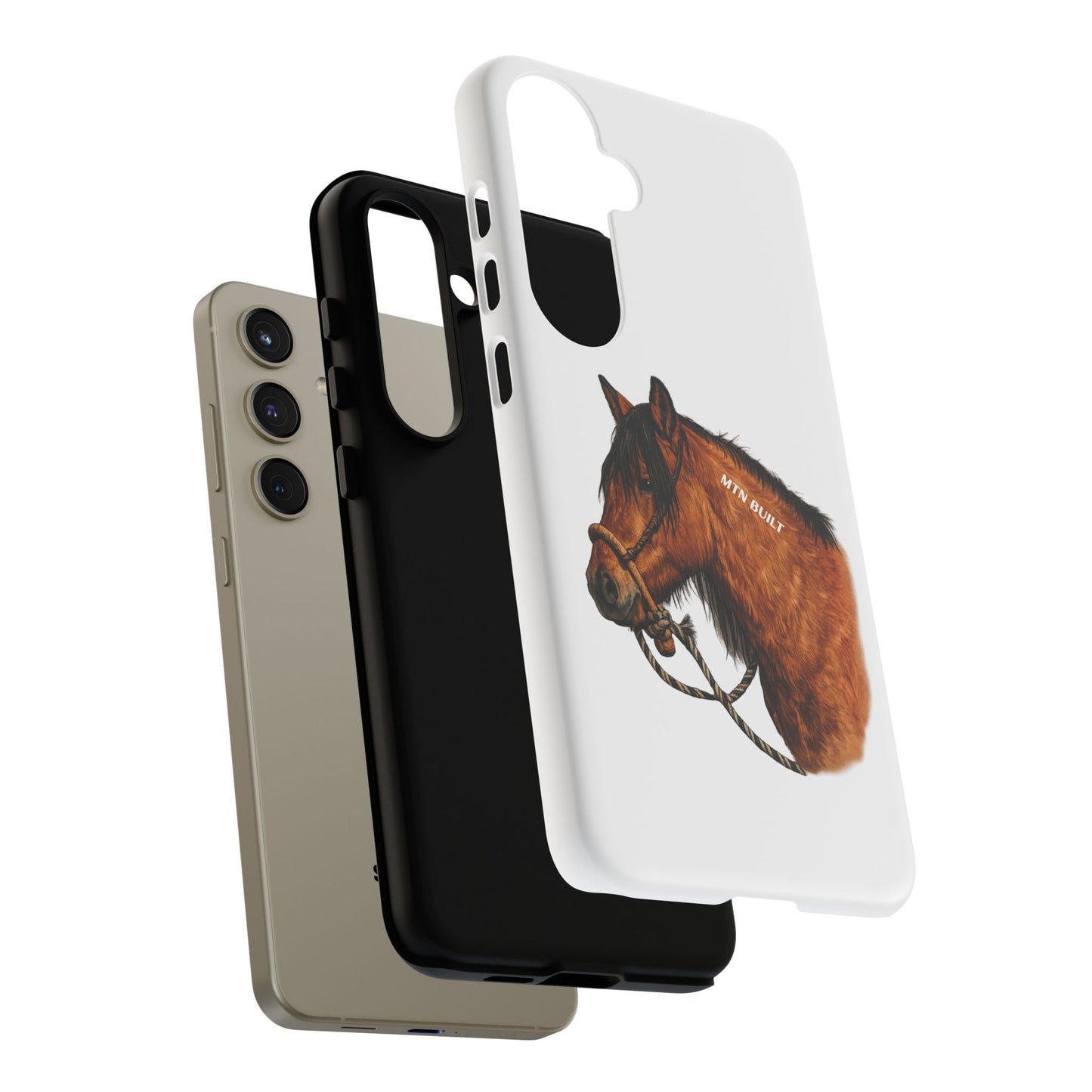 MTN BUILT Mustang phone case | Wild Horse Illustration
