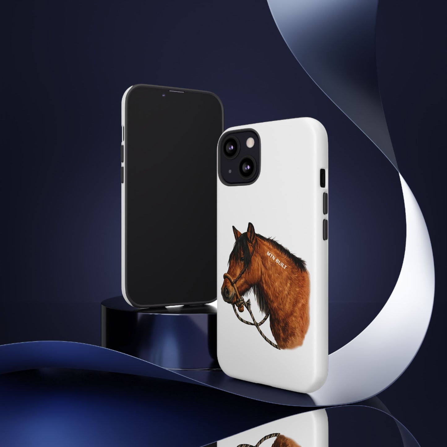 MTN BUILT Mustang phone case | Wild Horse Illustration