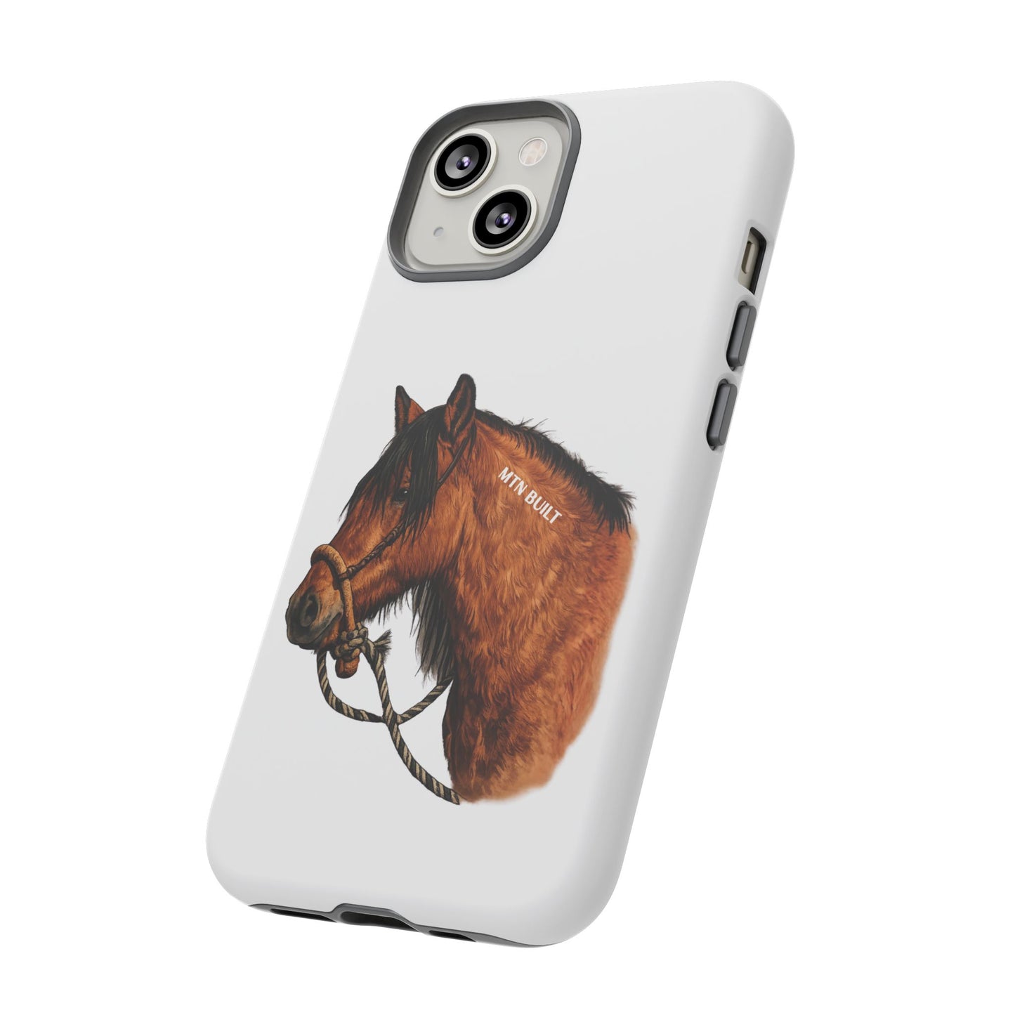 MTN BUILT Mustang phone case | Wild Horse Illustration