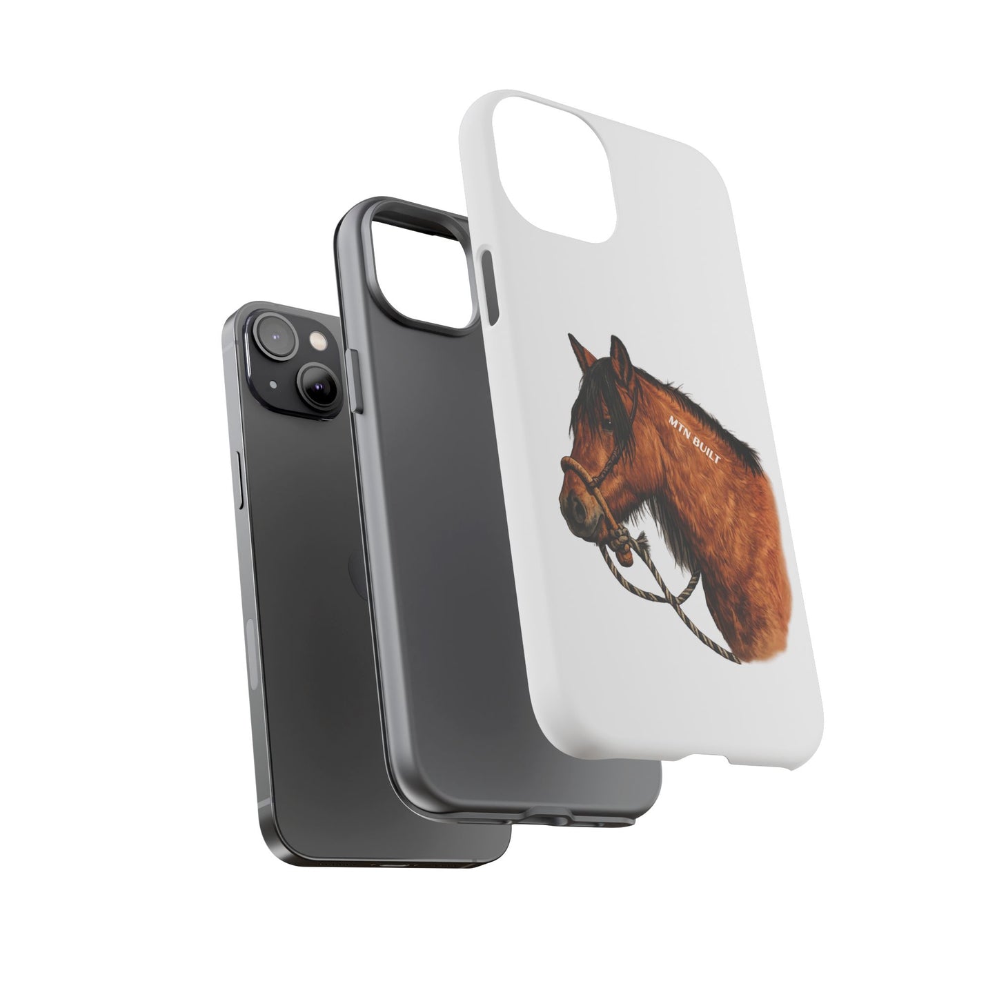 MTN BUILT Mustang phone case | Wild Horse Illustration