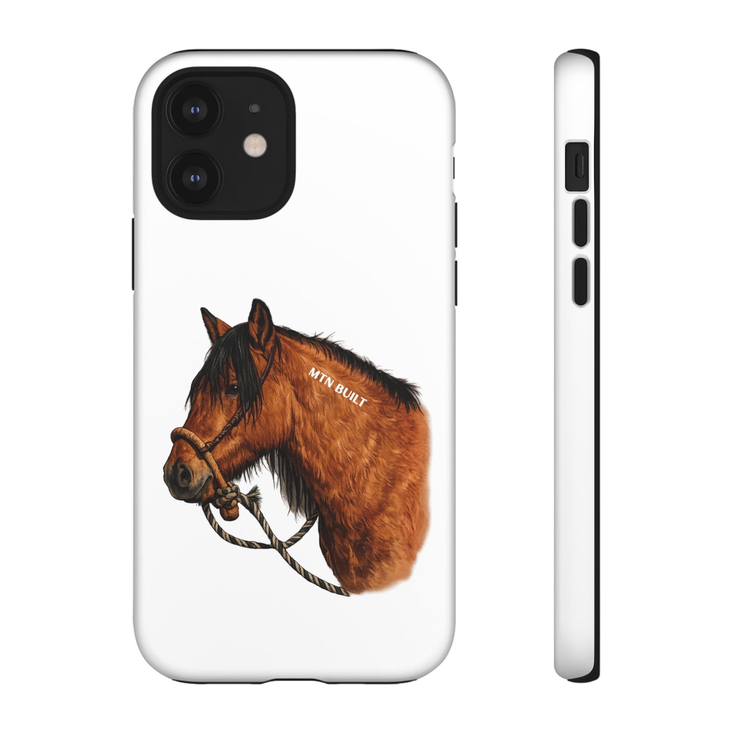 MTN BUILT Mustang phone case | Wild Horse Illustration