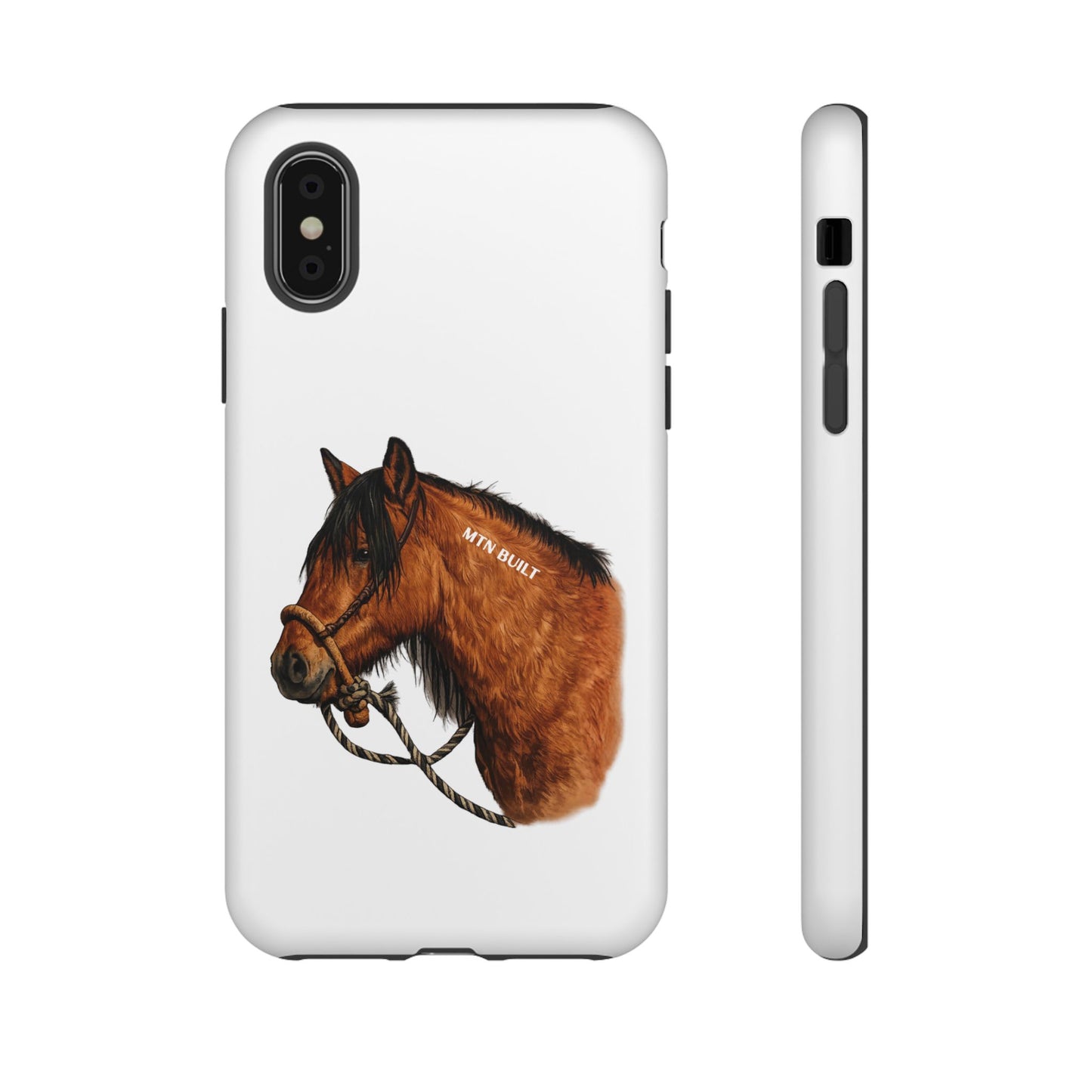 MTN BUILT Mustang phone case | Wild Horse Illustration