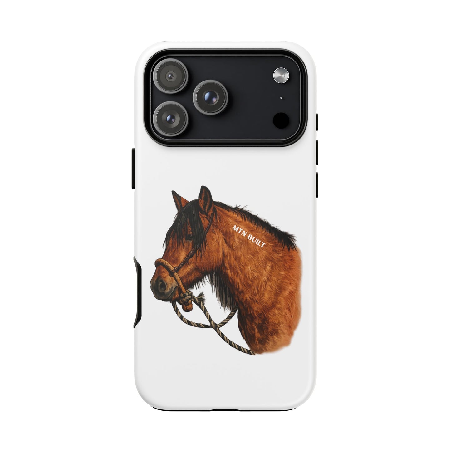 MTN BUILT Mustang phone case | Wild Horse Illustration