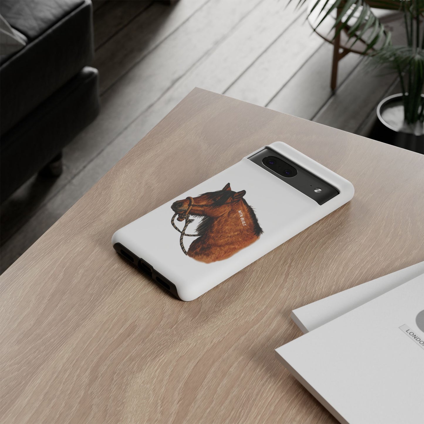 MTN BUILT Mustang phone case | Wild Horse Illustration