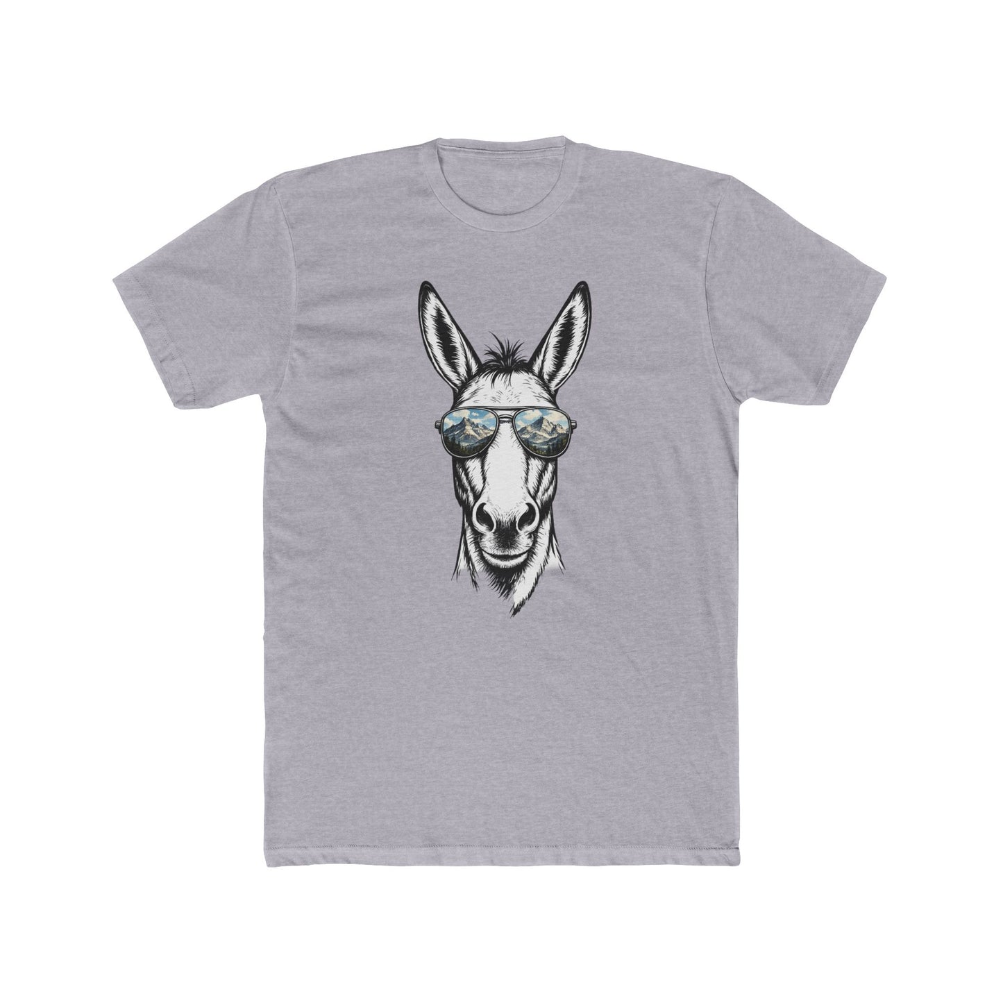 Cool Mule — "MTN BUILT" Graphic Cotton T-Shirt