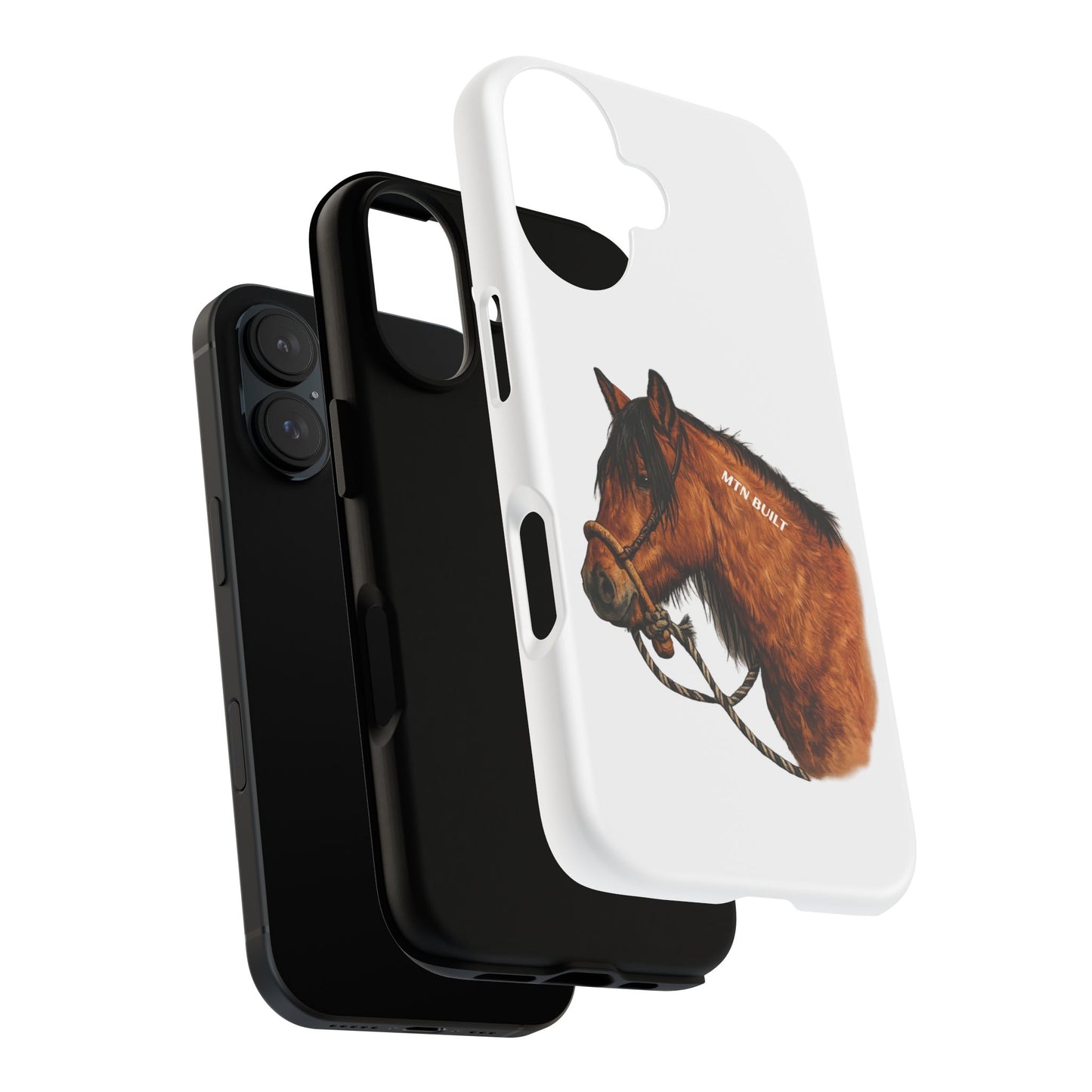 MTN BUILT Mustang phone case | Wild Horse Illustration