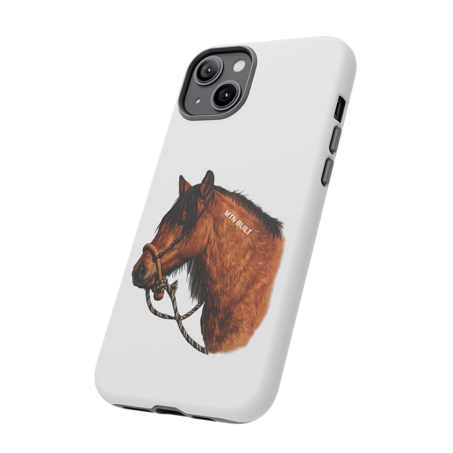 MTN BUILT Mustang phone case | Wild Horse Illustration