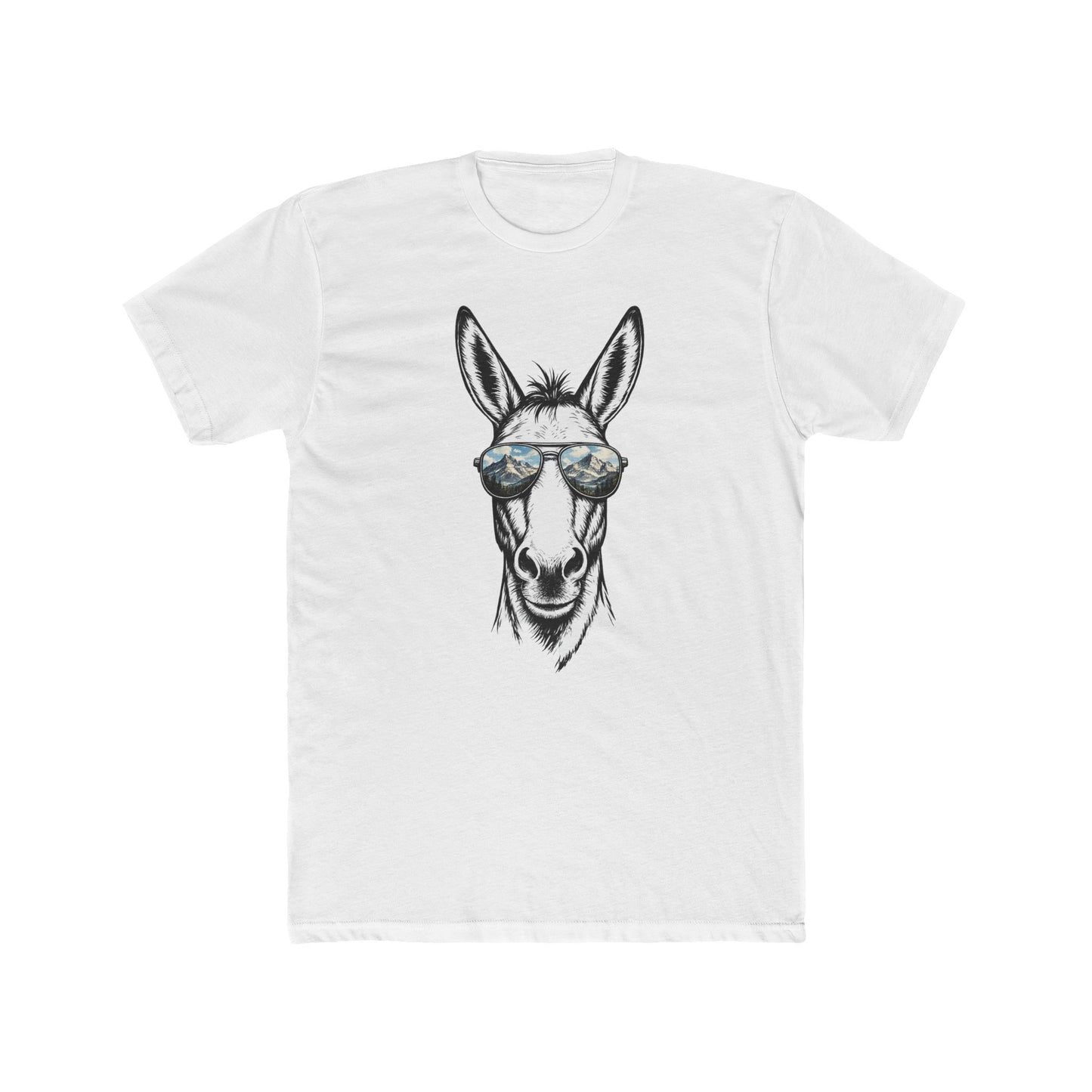 Cool Mule — "MTN BUILT" Graphic Cotton T-Shirt