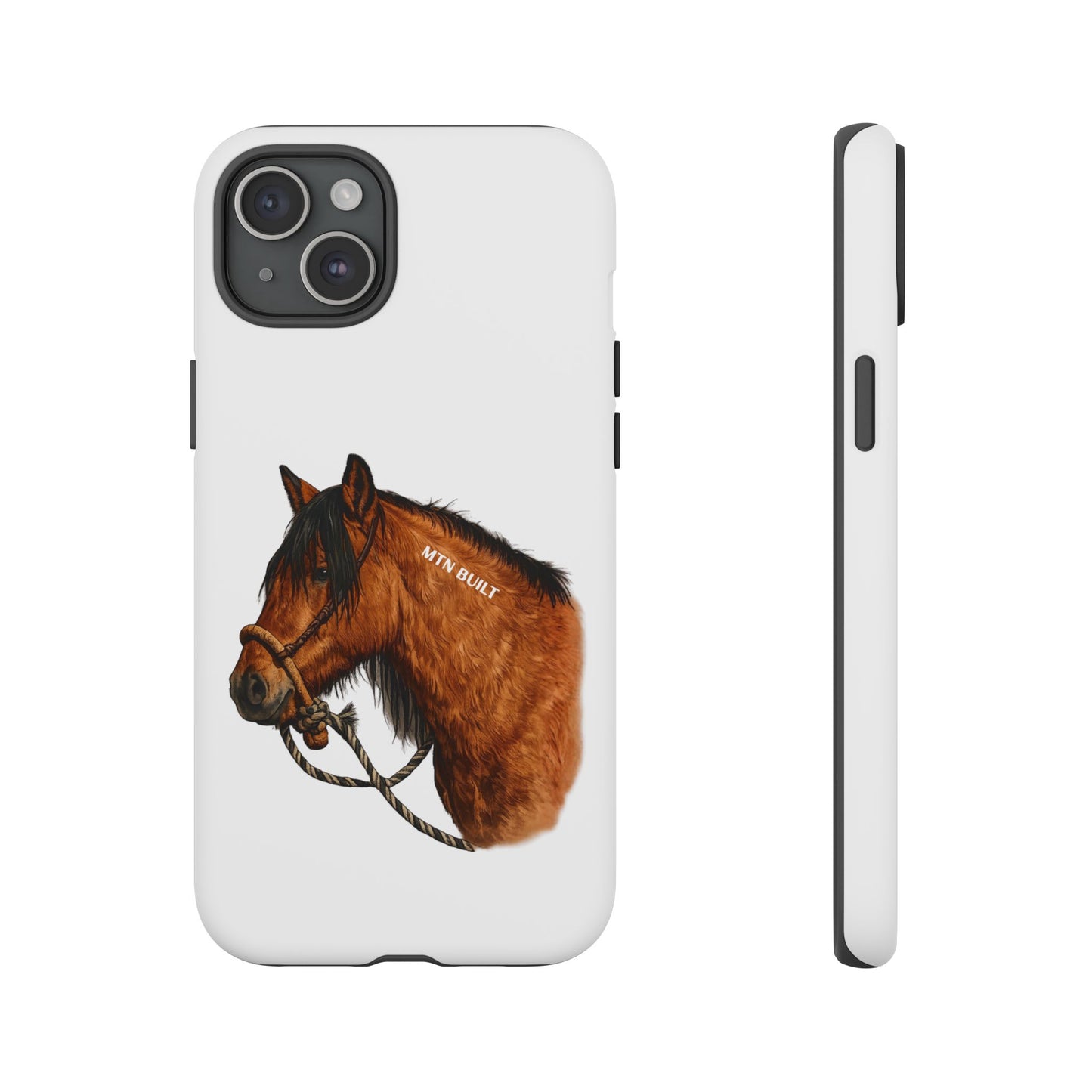 MTN BUILT Mustang phone case | Wild Horse Illustration