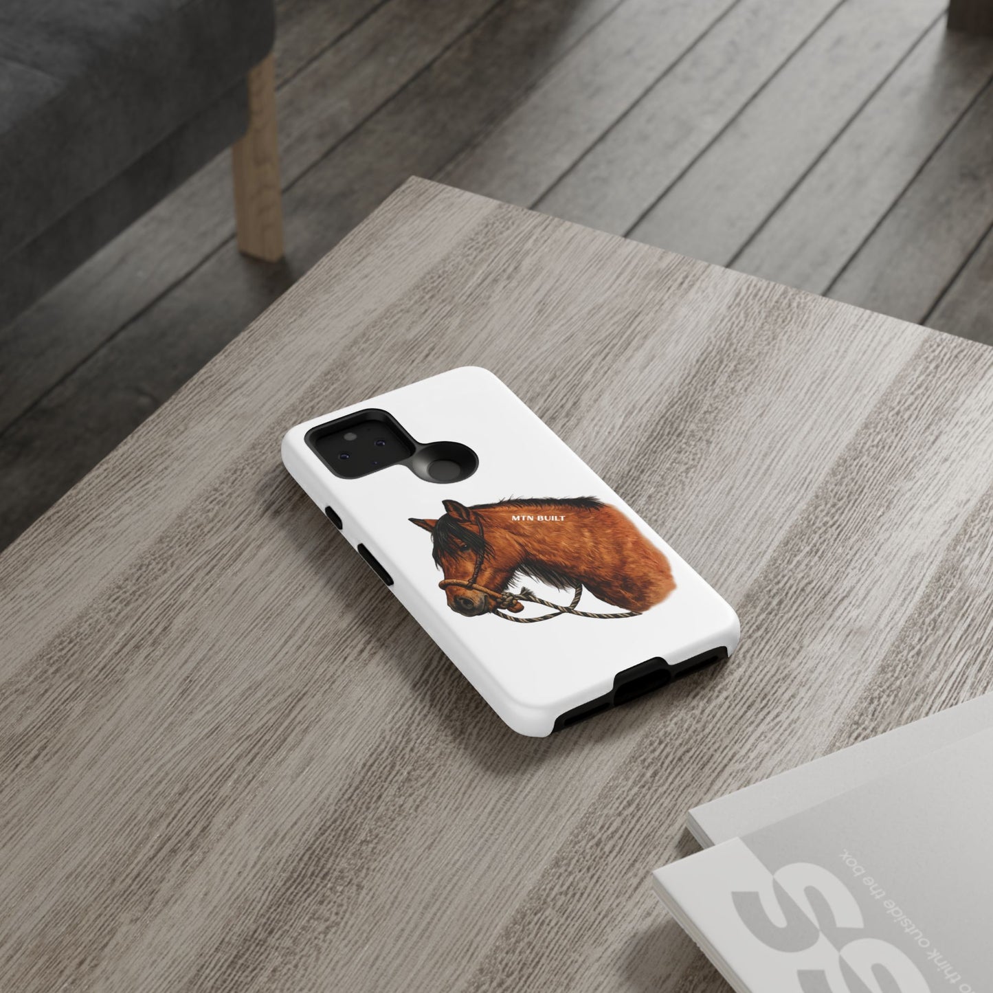 MTN BUILT Mustang phone case | Wild Horse Illustration
