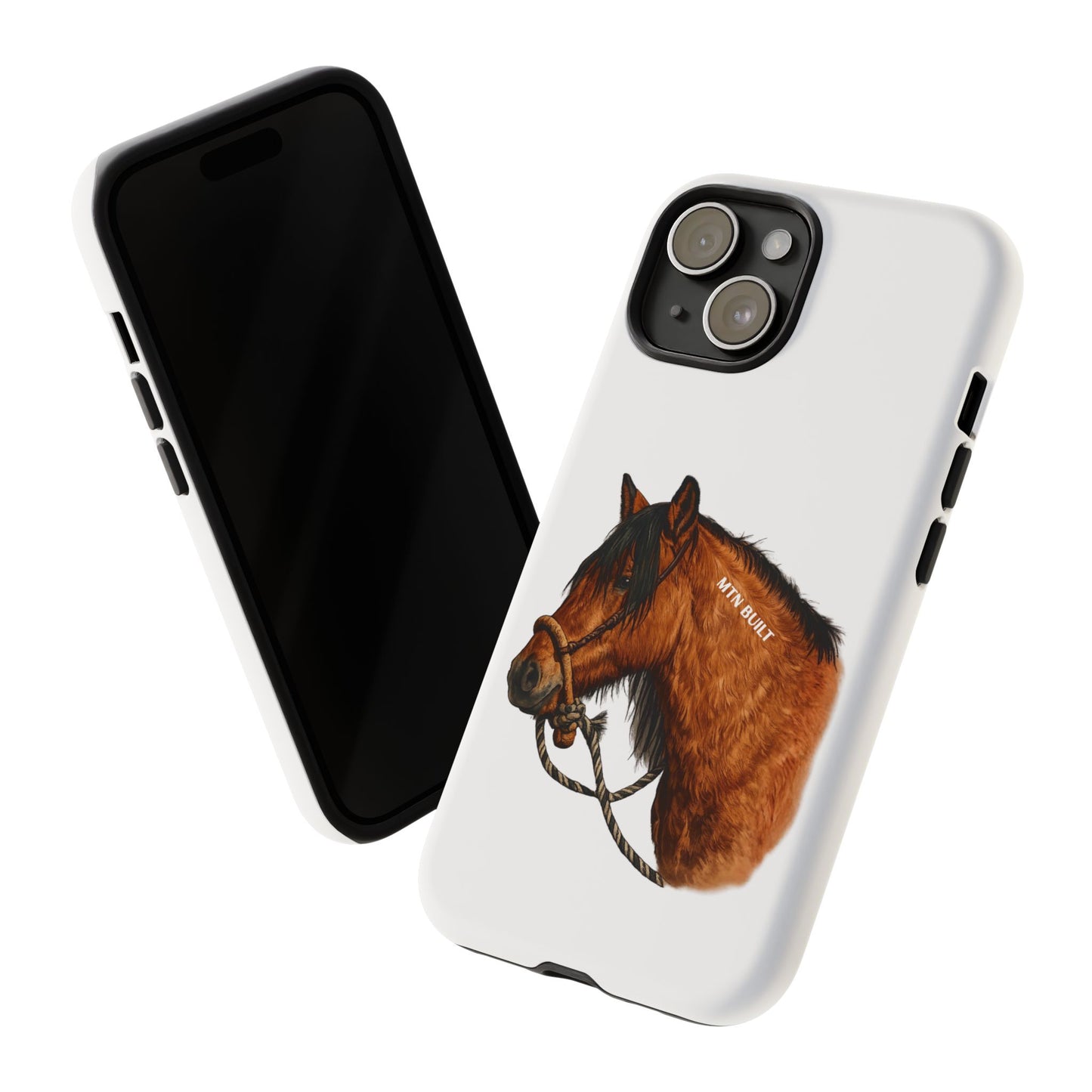 MTN BUILT Mustang phone case | Wild Horse Illustration