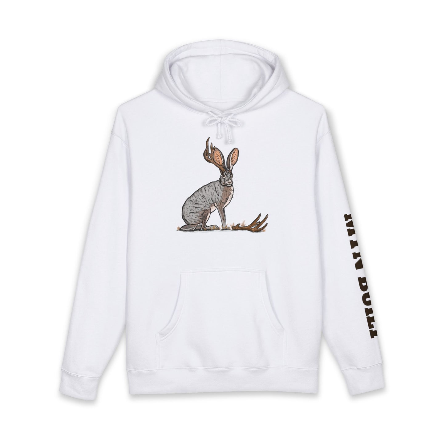 Jackalope Shed Buck | Heavyweight Hooded Sweatshirt