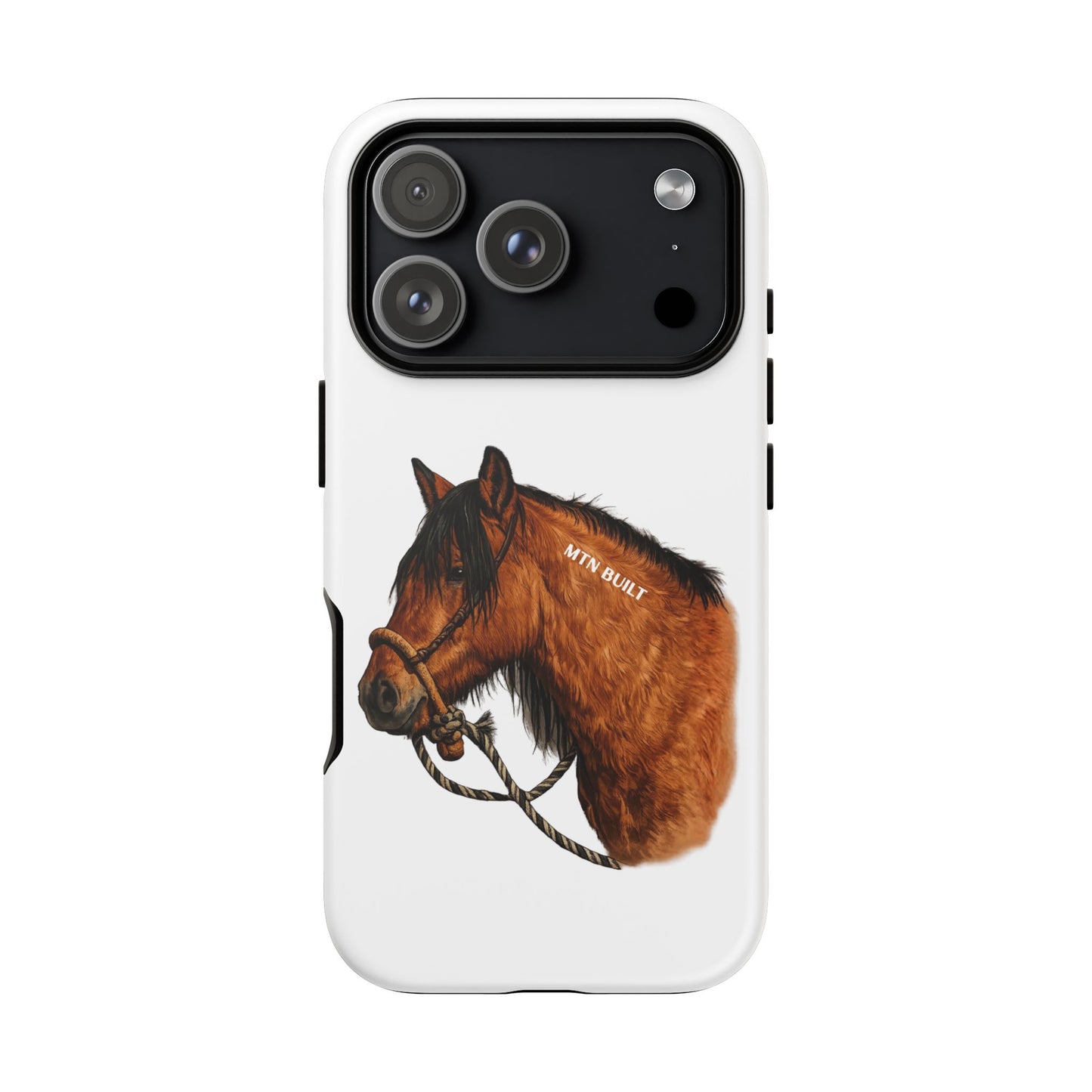 MTN BUILT Mustang phone case | Wild Horse Illustration