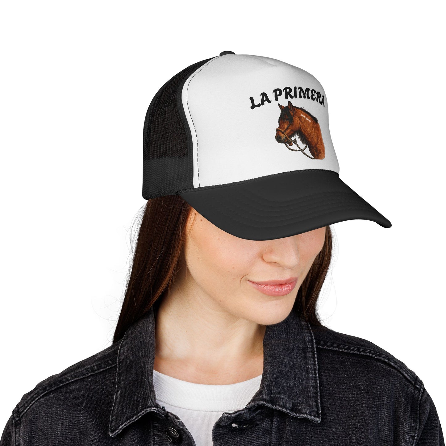 "La Primera" Mustang Horse Trucker Cap – Western Mesh Hat