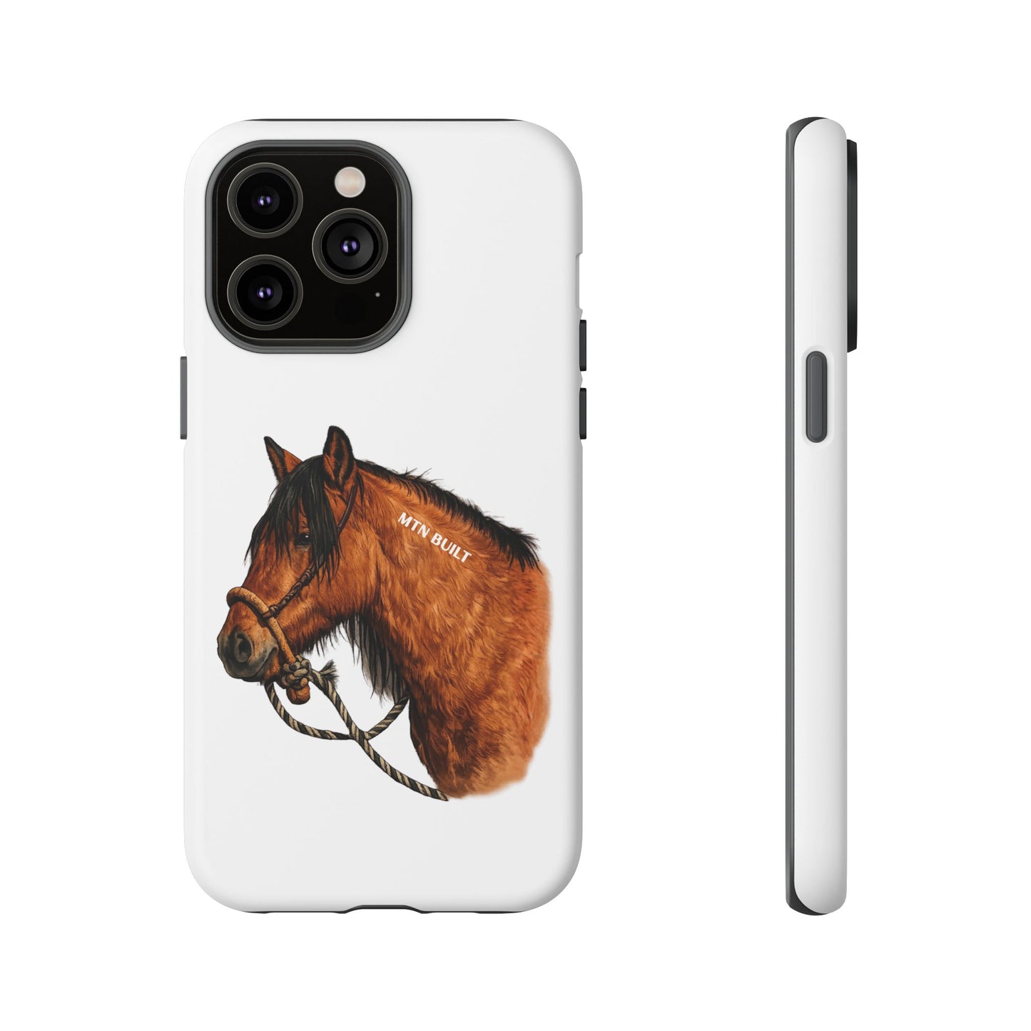 MTN BUILT Mustang phone case | Wild Horse Illustration