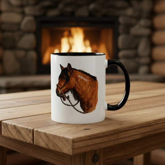 MTN BUILT Mustang Mug | Accent Coffee Mug 11/15oz